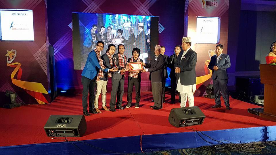 #Paaila Technology's product Pari Robot won - The Best Innovative
             Product- in ICT Award 2017. It was awarded by honorable  Minister for
             Information and Communications Mohan Bahadur Basnet. 52 startups participated.